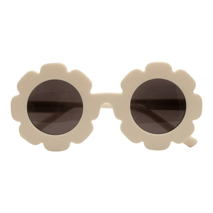 <tc>JeP Kids</tc> Lunettes de soleil bébé Fleur blanc cassé 2+ ans