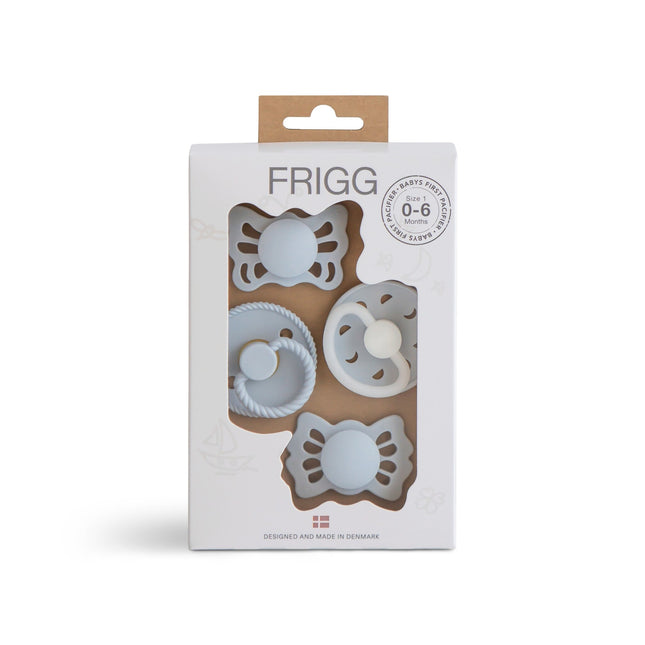 <tc>Frigg</tc> <tc>tétine</tc> Kit de test de taille 1 Bleu poudre