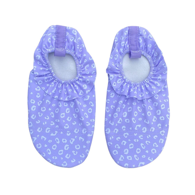 <tc>Swim Essentials</tc> Chaussures d'eau Lilas Léopard Antidérapant