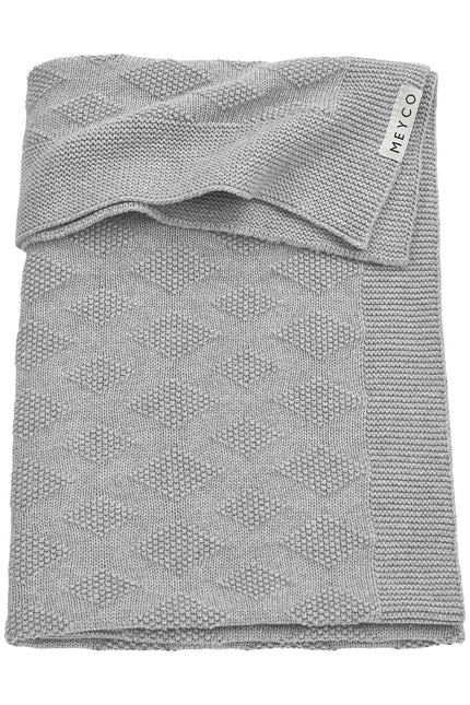 <tc>Meyco</tc> Couverture du berceau Mélange gris diamant