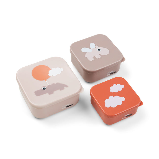 <tc>Done by Deer</tc> Bol à goûter Happy Clouds Powder 3pcs