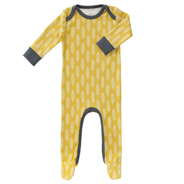 <tc>Fresk</tc> Pyjama bébé avec pied Havre Vintage Jaune