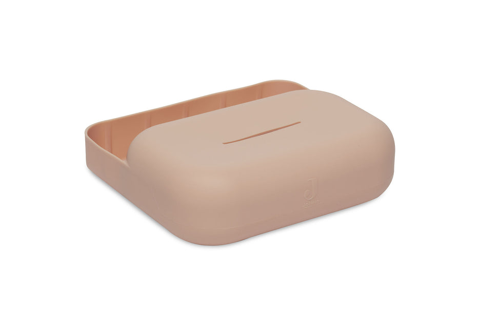 <tc>Jollein</tc> Housse de lingette pour bébé Silicone Rose pâle