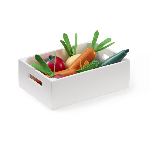 <tc>Kid's Concept</tc> Boîte à légumes en bois pour les jouets