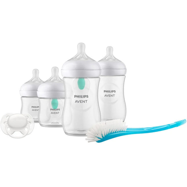 <tc>Philips Avent</tc> Biberon Staterset Natural Airfree + <tc>tétine</tc>