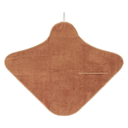 <tc>Noppies</tc> Serviette de bain Bébé Nouveau-né Clover Terry Indian Tan