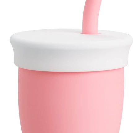 <tc>Munchkin</tc> Tasse à paille en silicone rose