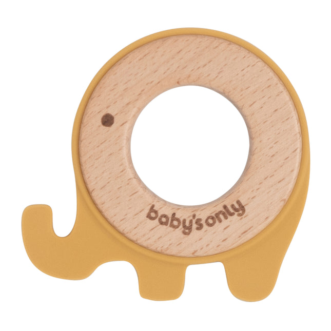 <tc>Baby's Only</tc> Anneau de dentition Éléphant Ocre