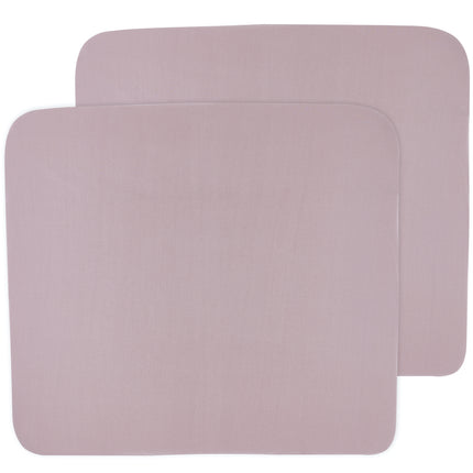 <tc>Meyco</tc> Housse de matelas à langer 3K 2St Basic Jersey Lilas