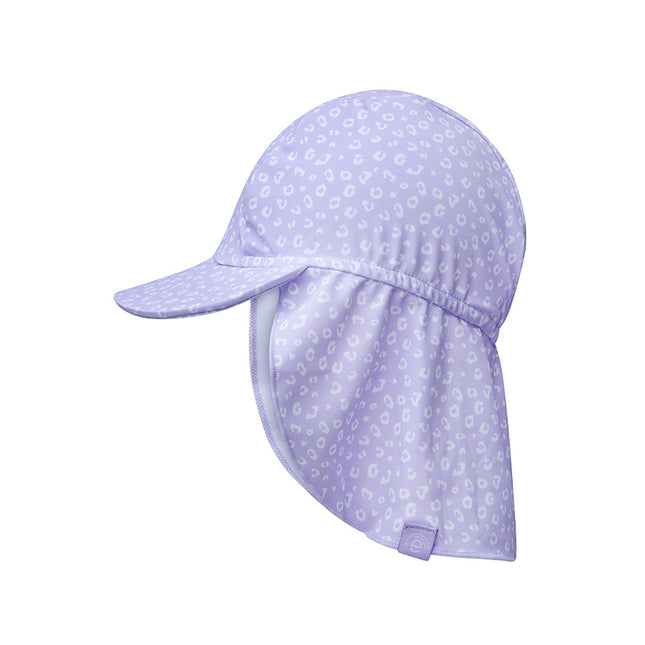 <tc>Swim Essentials</tc> Chapeau de soleil Baby Uv Lilas Léopard Protection du cou