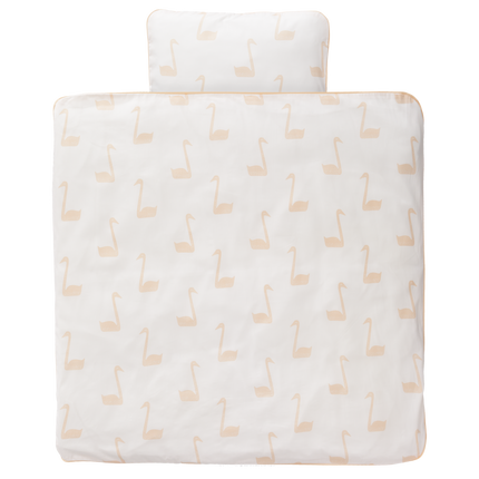 <tc>Fresk</tc> Housse de couette Swan Pale Peach 100x135cm