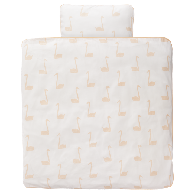 <tc>Fresk</tc> Housse de couette Swan Pale Peach 100x135cm