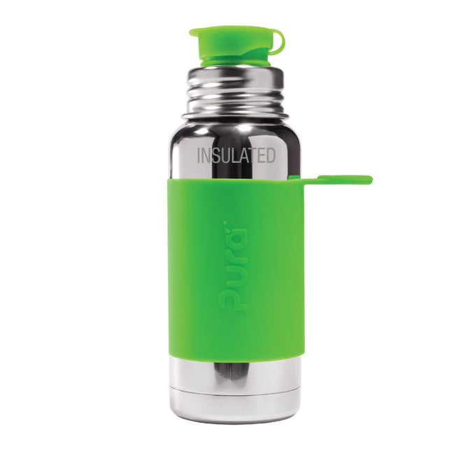 <tc>Pura</tc> Thermos Flask Stainless Steel 475Ml Set Green 3 piece