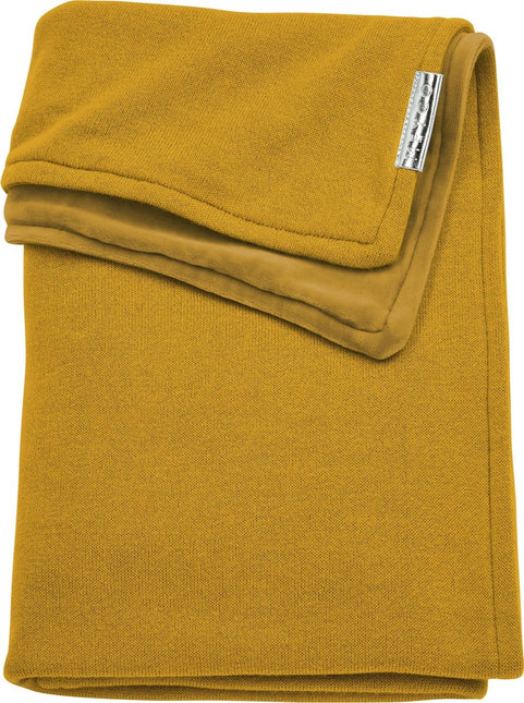 <tc>Meyco</tc> Couverture de lit Velvet Knit Basic 100x150 Sledge Yellow