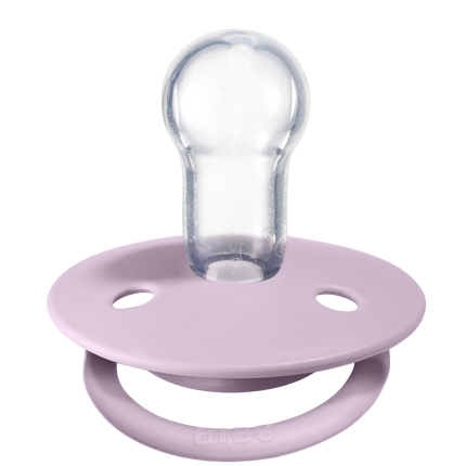 <tc>BIBS</tc> <tc>tétine</tc> Un<tc>Taille</tc> Silicone de luxe lilas foncé