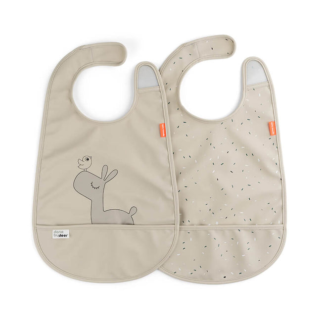 <tc>Done by Deer</tc> Bib Lalee Sand 2pcs.