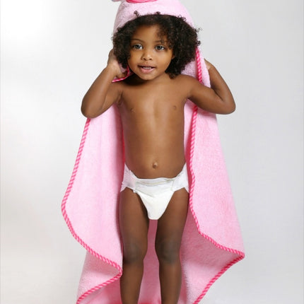 <tc>Zoocchini</tc> Peignoir Bébé Pinky Le Cochonnet Coton