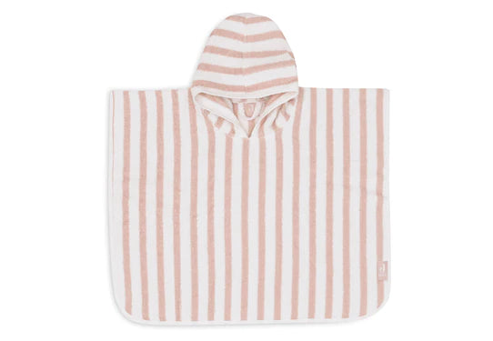 <tc>Jollein</tc> Poncho de bain Striped Terry Wild Rose