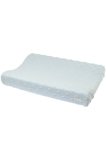 <tc>Meyco</tc> Housse de matelas à langer Nœuds Bleu clair