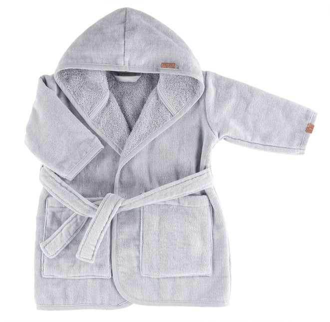 <tc>BamBam</tc> Peignoir de bain bébé bio gris