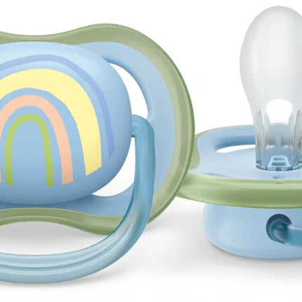 <tc>Philips Avent</tc> Fop<tc>tétine</tc> +0 mois Air Sun/ Rainbow Boy