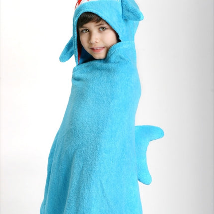 <tc>Zoocchini</tc> Cape de bain Bébé Sherman Le Requin Coton