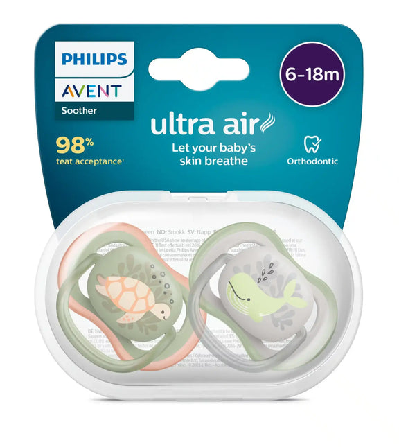 <tc>Philips Avent</tc> Fop<tc>tétine</tc> +6 mois Air Animals Mix