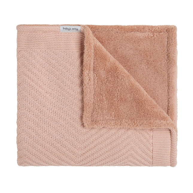 <tc>Baby's Only</tc> Couverture de berceau Teddy Grace Blush