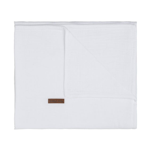 <tc>Baby's Only</tc> Couverture de berceau Breeze White