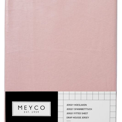 <tc>Meyco</tc> Drap-housse Jersey Old Pink 60x120cm