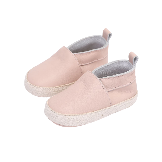 <tc>Baby Dutch</tc> Chaussures bébé Lou Cuir Rose