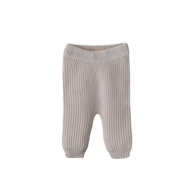 <tc>Mushie</tc> Pantalon bébé Chunky Knit Beige