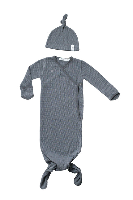 <tc>Snoozebaby</tc> Sac de couchage Baby Cocon Incl Chapeau Storm Grey 60cm