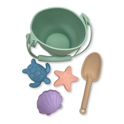 <tc>Swim Essentials</tc> Jeu de seaux de jouets pour bac à sable Animaux marins 5 pièces