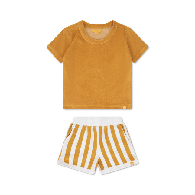 <tc>Swim Essentials</tc> Ensemble de vêtements en tissu éponge jaune