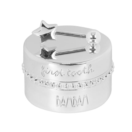 <tc>BamBam</tc> Boîte cadeau Boîte à dents Argent