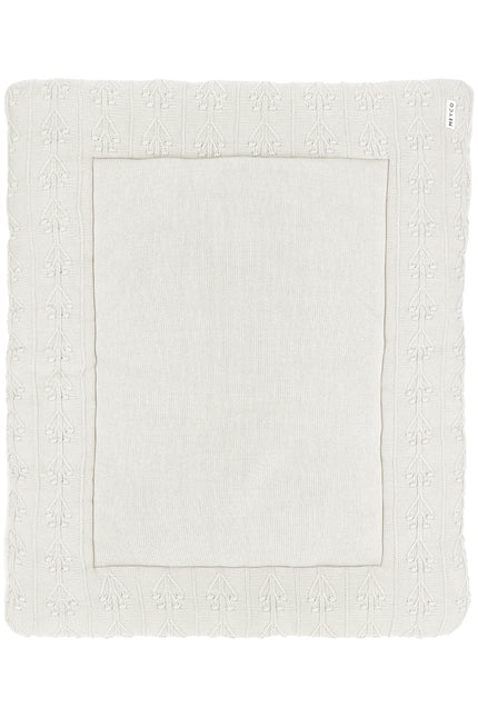 <tc>Meyco</tc> Tapis de parc pour enfants Fleur romantique blanc cassé