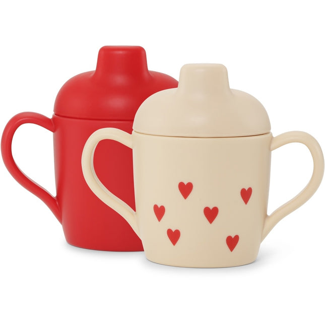 <tc>Konges Slojd</tc> Tasse à boire Mon Grande Amour 2pcs