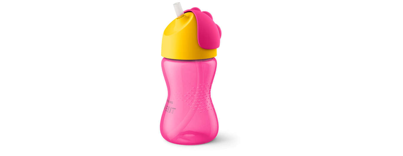 <tc>Philips Avent</tc> Paille tasse 300ml 12m+ Rose