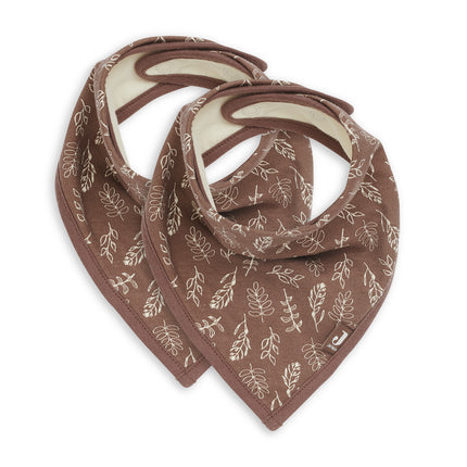 <tc>Jollein</tc> Bib Bandana Meadow Chestnut 2pcs