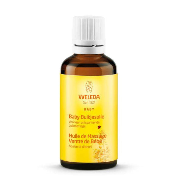 <tc>Weleda</tc> Huile pour bébé ventre 50ml