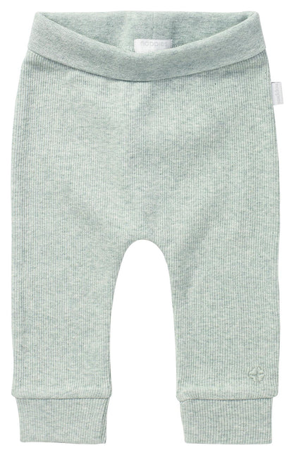 <tc>Noppies</tc> Pantalon pour bébé Rib Naura Grey Mint Melange