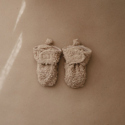 <tc>Mushie</tc> Chaussures pour bébé Oatmeal