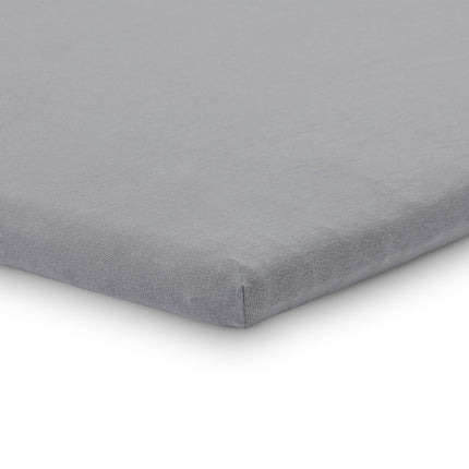 <tc>Jollein</tc> Drap-housse Jersey Box Matelas Storm Grey 75x95cm