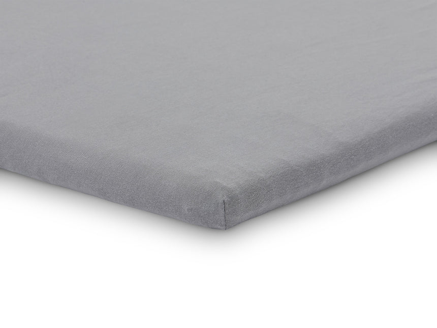 <tc>Jollein</tc> Drap-housse Jersey Box Matelas Storm Grey 75x95cm