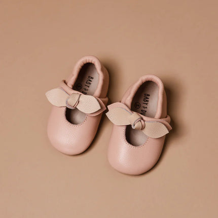 <tc>Baby Dutch</tc> Chaussures pour bébé Lilly Pink Suede