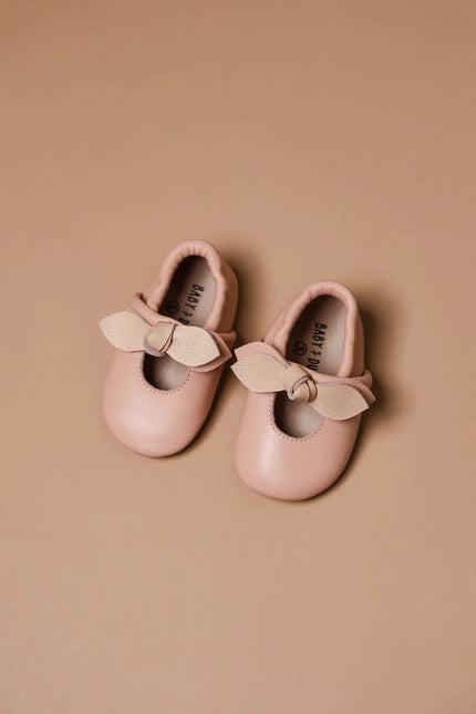 <tc>Baby Dutch</tc> Chaussures pour bébé Lilly Pink Suede