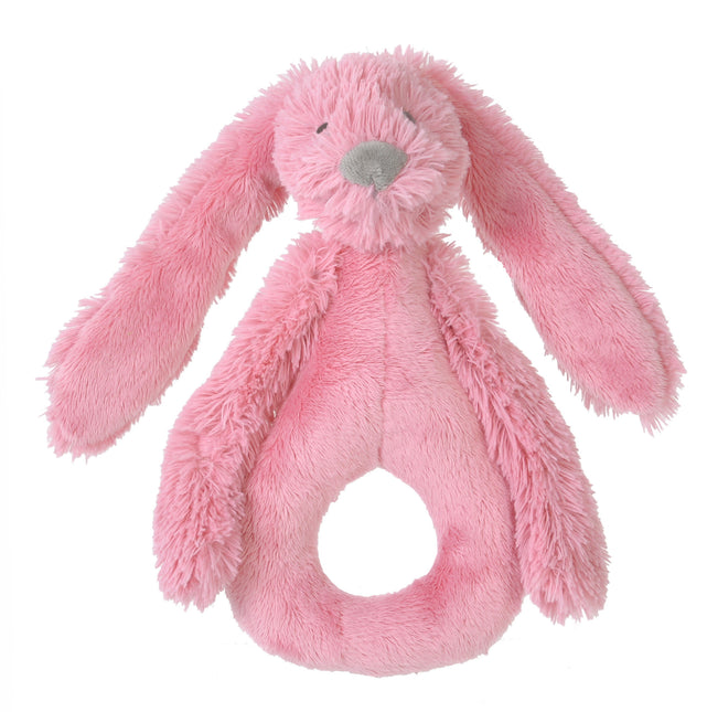 <tc>Happy Horse</tc> Hochet Lapin Richie Rose foncé 18cm