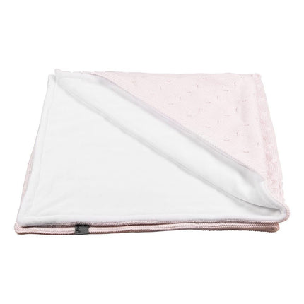 <tc>Baby's Only</tc> Couverture d'écharpe Bébé Chenille Câble Classique Rose