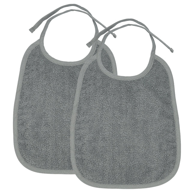 <tc>Meyco</tc> Bib 2St Basic Terry Grey